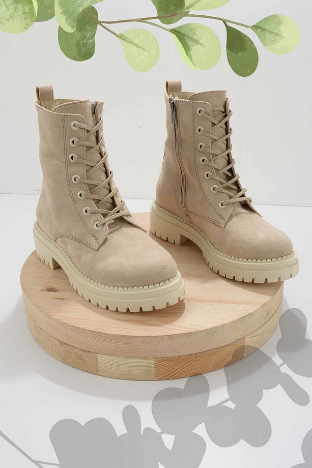 Bej Kadın Bot & Bootie K02534500102 - 1