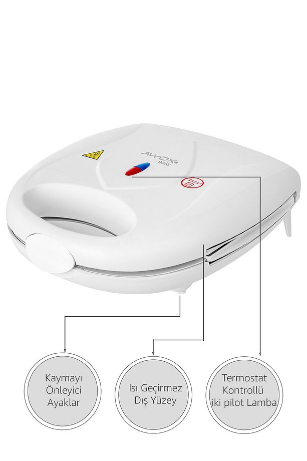 Sole Mini Tost Makinesi - 3