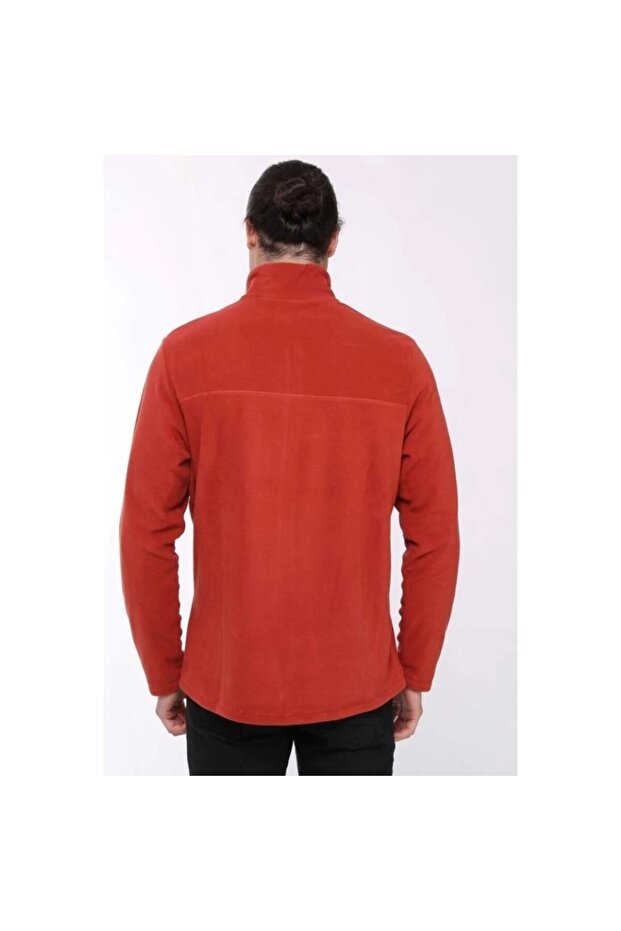 سترة Zippy باللون الرمادي بياقة واقفة للرجال - 2