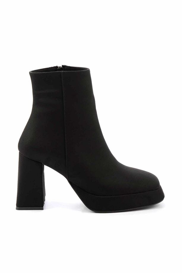 Siyah Kadın Bot & Bootie K02215300502 - 1