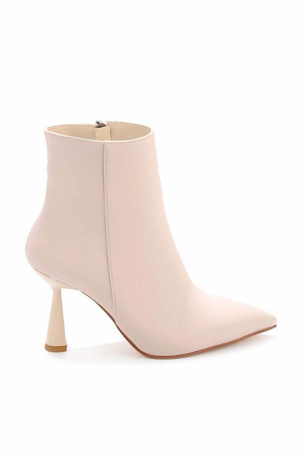 Mat Bej Kadın Bot & Bootie K02992052938 - 1