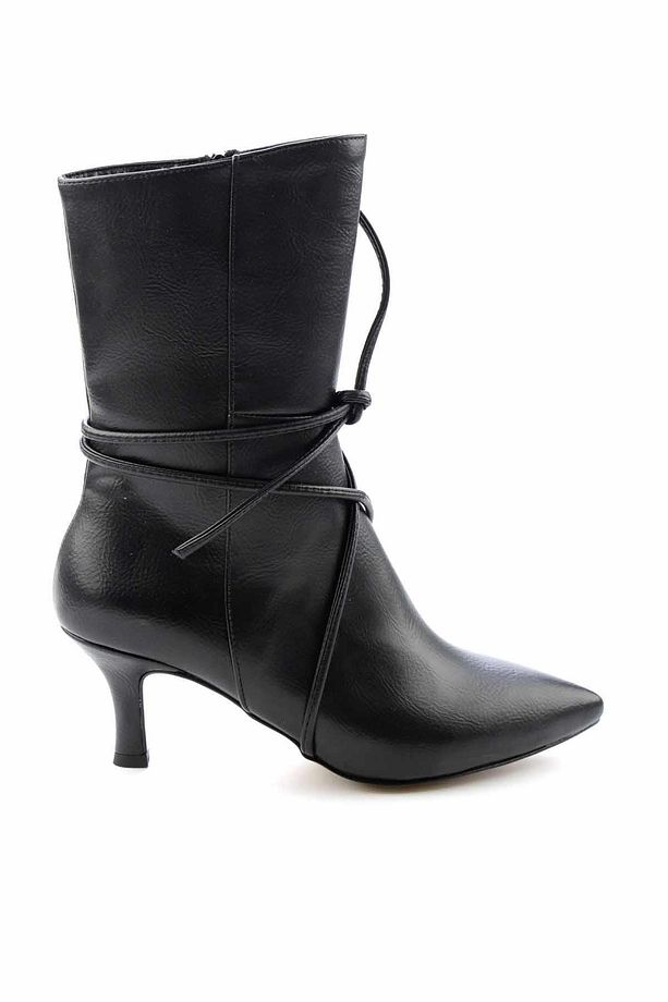 Siyah Kadın Bot & Bootie K02189031009 - 1