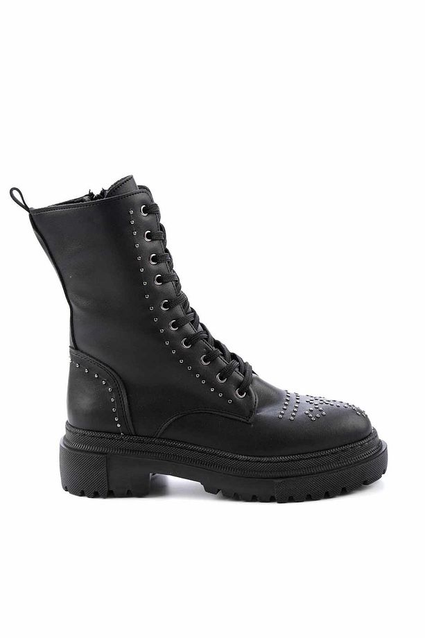 Siyah Kadın Bot & Bootie K02503900809 - 2