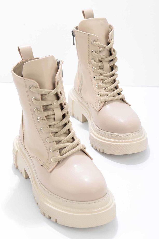 Bej Kadın Bot & Bootie K02678020109 - 2