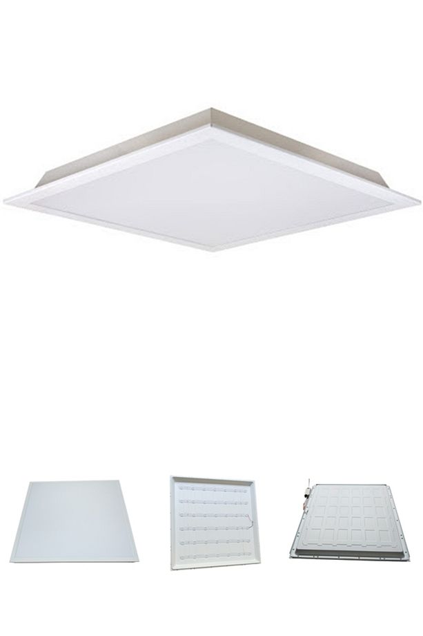 Asma Tavan-60cmx60cm-sıva Altı-54w-6500k-beyaz-led Panel-led Armatür-taş Yünü Asma Tavan-banyo Tavan - 7