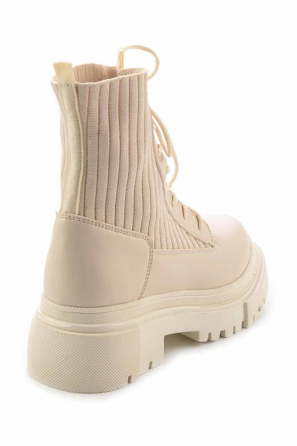 Krem Kadın Bot & Bootie K02578000509 - 4