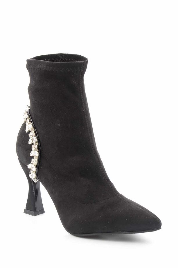 Siyah Kadın Bot & Bootie K02575211802 - 3