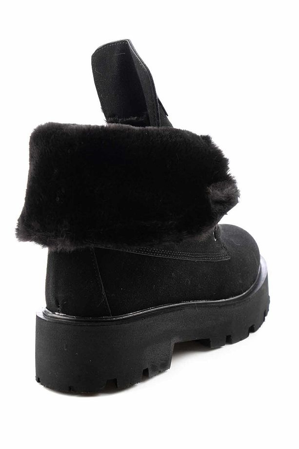 Siyah Kadın Bot & Bootie K02678020602 - 4