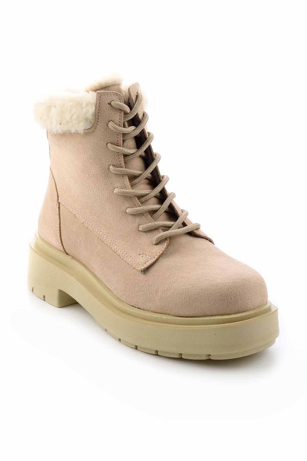 Bej Kadın Bot & Bootie K02990101502 - 3