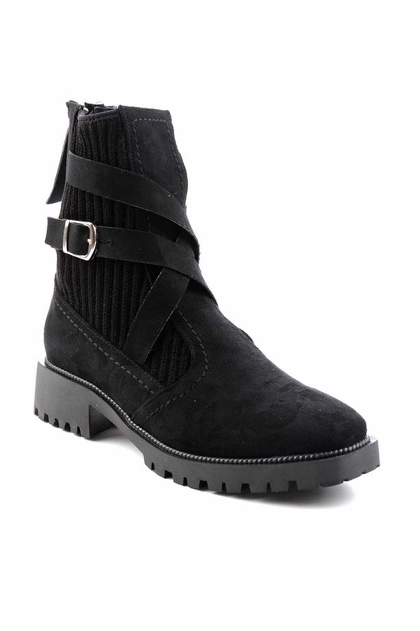 Siyah Kadın Bot & Bootie K02990101802 - 3