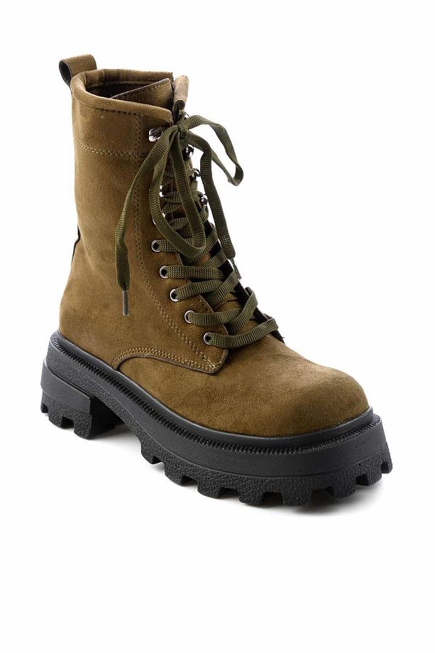 Haki Kadın Bot & Bootie K02936050002 - 3