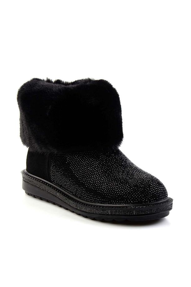 Siyah Kadın Bot & Bootie K02192186002 - 3