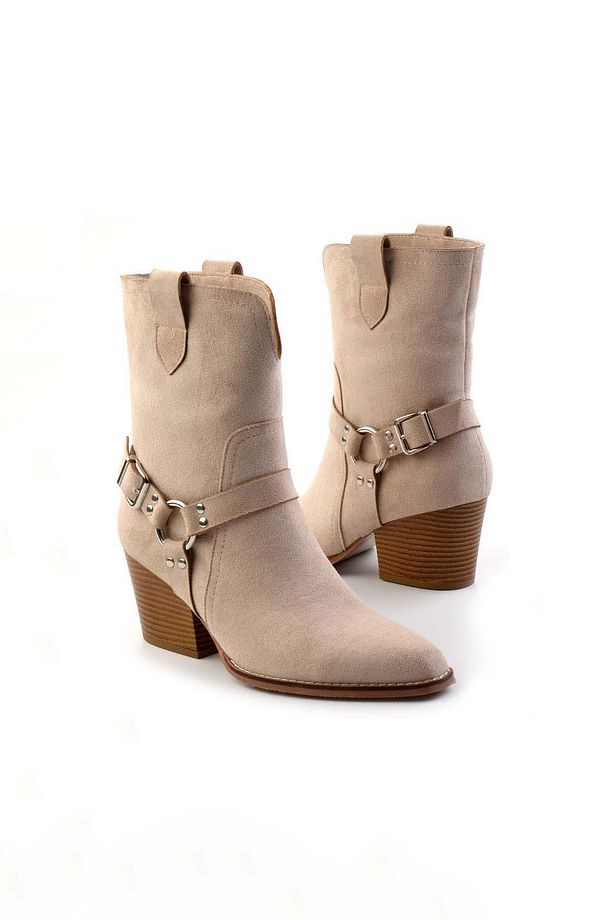 Bej Kadın Bot & Bootie K02055014002 - 2