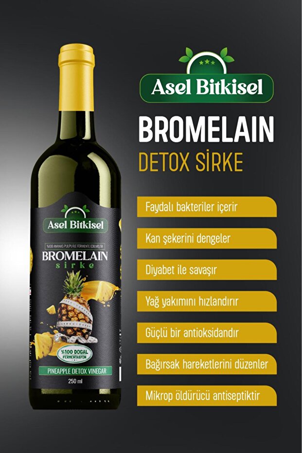 Bromelain Ananas Içeren Detox - 1