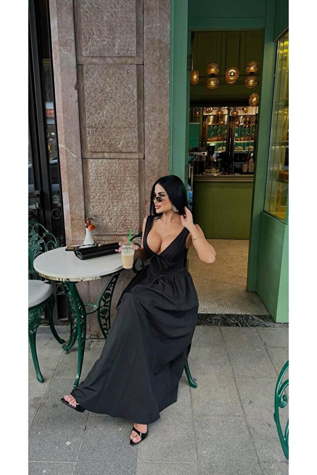 Μαύρο φόρεμα Princess Underwire - 4