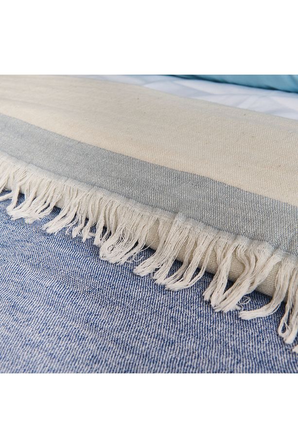 Soft Mesyth Tek Kişilik Yatak Örtüsü - Mavi - 160x220 cm - 4