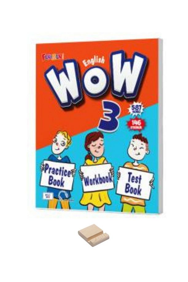 3. Sınıf WOW PRACTICE BOOK + WORKBOOK + TEST BOOK - 1