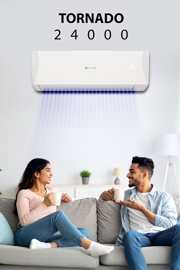 Tornado 24000 Btu Klima - 1