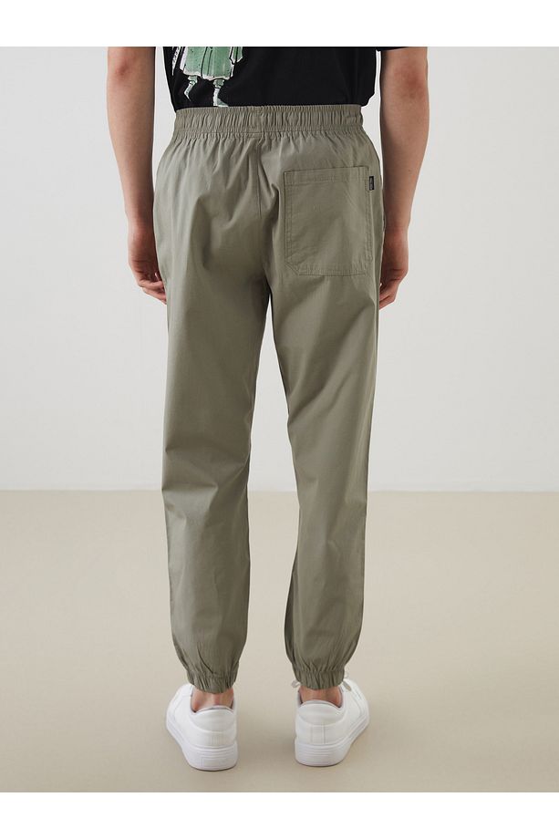Standart Kalıp Erkek Jogger Pantolon - 4