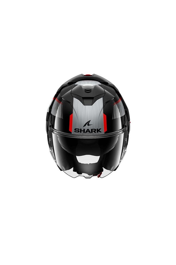OXO SIKTER GRİ KIRMIZI ÇENE AÇILIR KASK S - 5