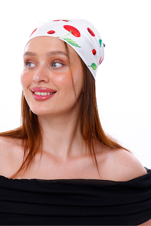 وشاح منقوش بالكرز Estascarf - 3