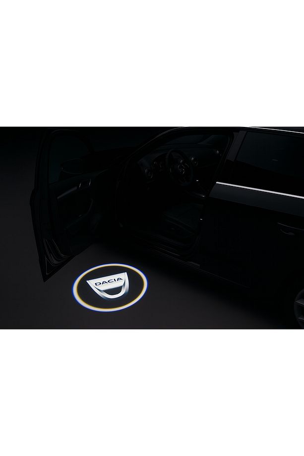 Dacia Kapı Altı Logo Kapı Altı Led Mesafe Sensörlü Pilli Yapıştırmalı Yeni Nesil - 1