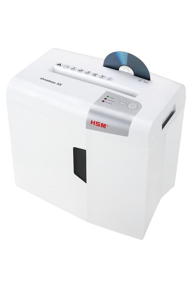 Shredstar X5 Evrak Imha Makinesi / Kağıt Kırpma Makinesi - Cd Imha Makinesi - Çapraz Kesim 4,5x3 - 3