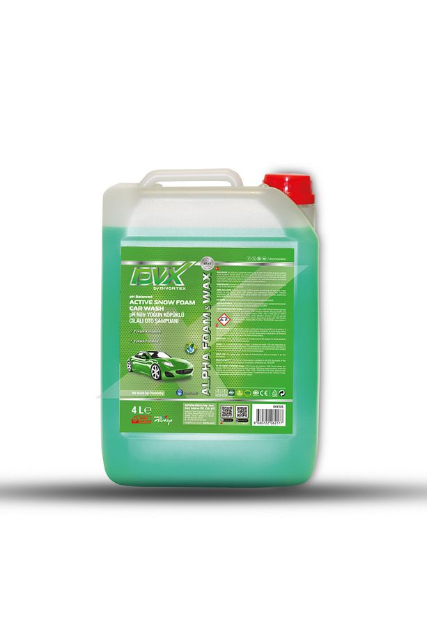 Alpha Foam Ph Nötr Cilalı Oto Şampuanı 4 lt. - 1