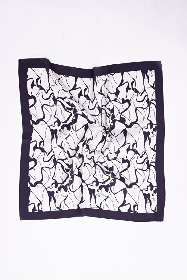 Desenli Fular Estacraft - 2