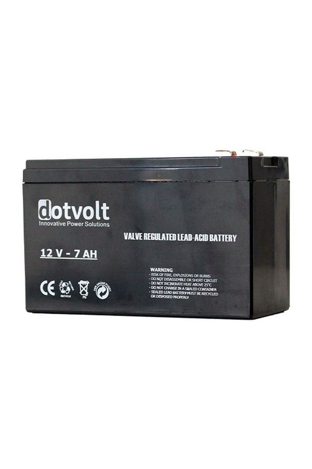 12v 7amper Dt7-12 Kuru Tip Akü - 2