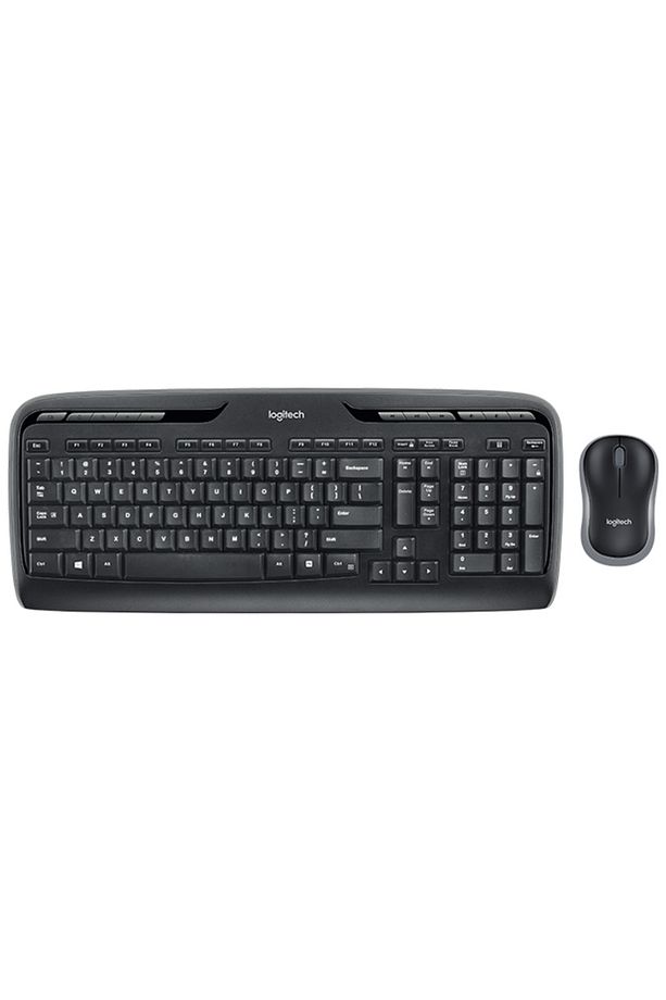 920-003988 Mk330 Multimedya Q Tr Usb Siyah Kablosuz Klavye Mouse Set - 1