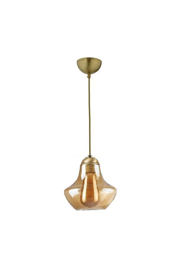 Modern Salon - Mutfak - Yatak Odası Avize Bal Camlı Tekli Avize - 2