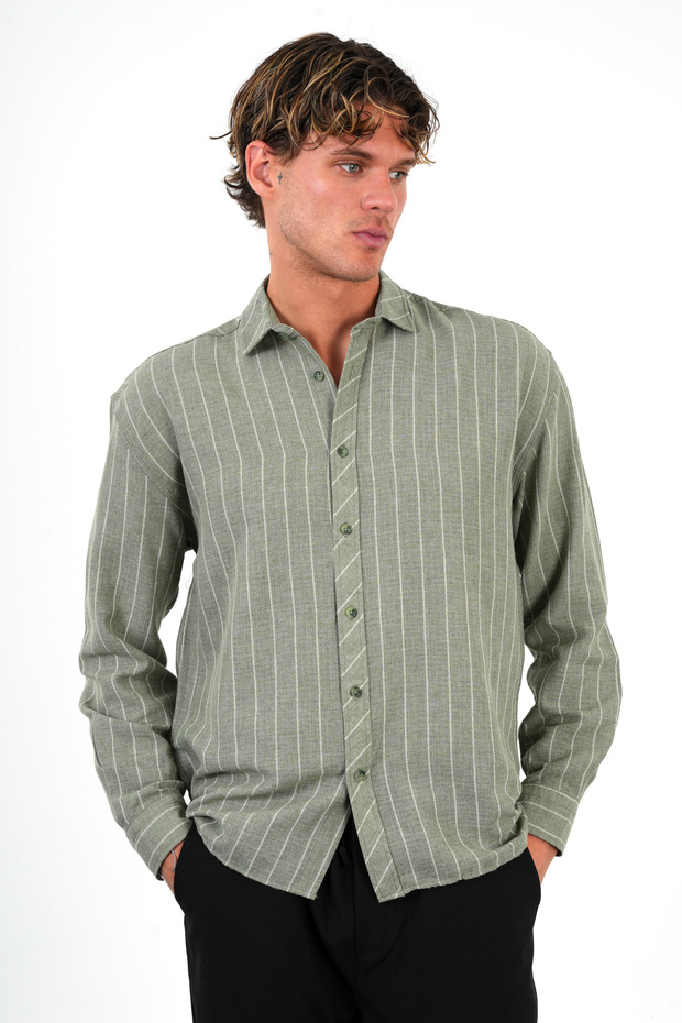 Aven Erkek Oversize Gömlek - 1