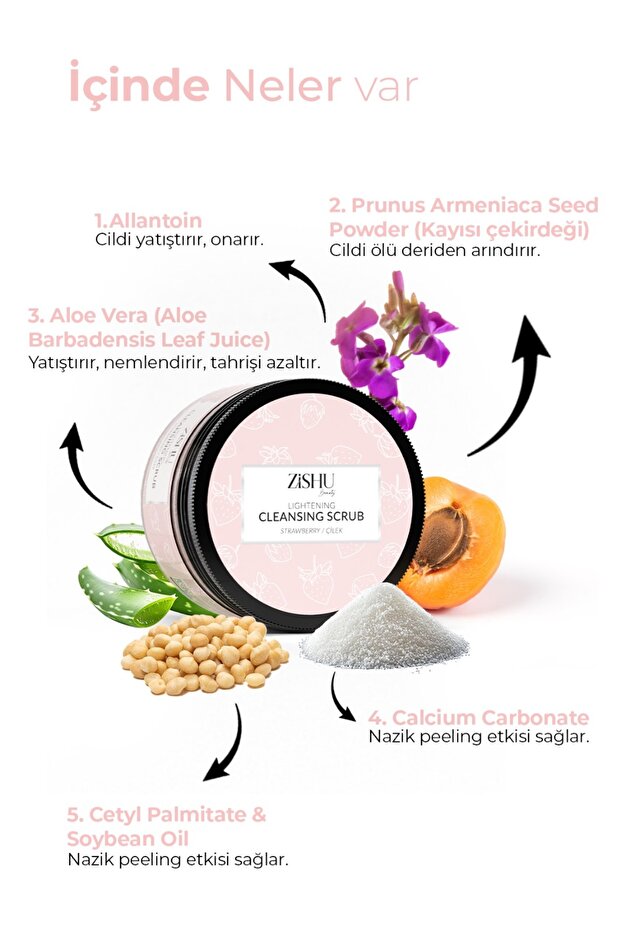 Çilekli Scrub 250 ml - 3