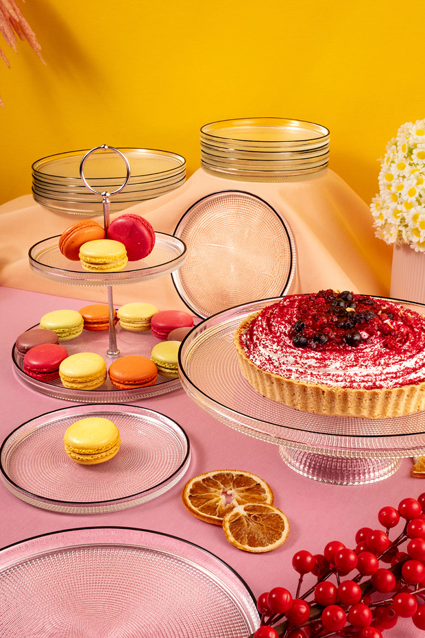 Loren 14 Parça Servis ve Sunum Seti Siyah Fileli - 3