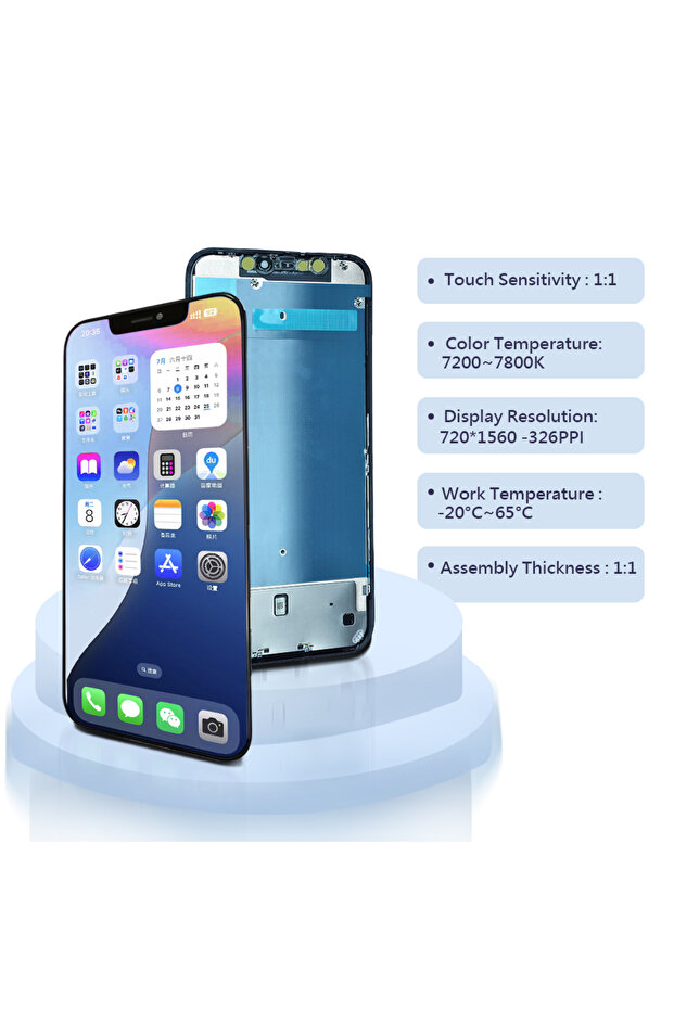 11 OLED OLED Pantalla for iphone 11 LCD Display Touch Screen Digitizer Assembly for iPhone 11 LCD Sc - 2