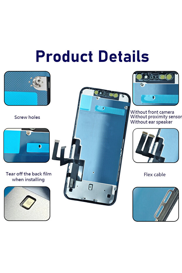 11 OLED OLED Pantalla for iphone 11 LCD Display Touch Screen Digitizer Assembly for iPhone 11 LCD Sc - 4