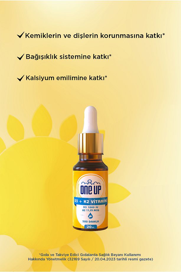 D3 K2 Vitamini 20 ml Damla - 3