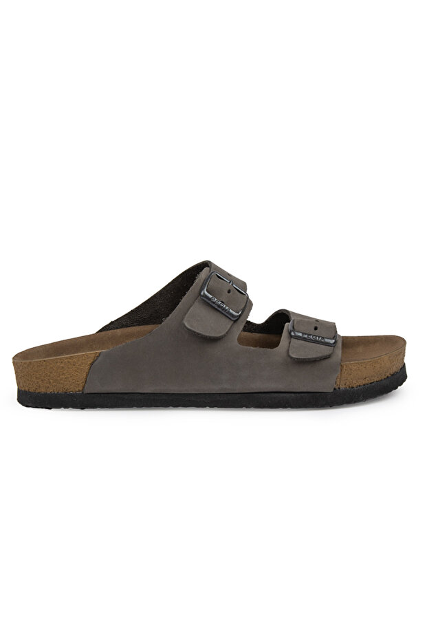 Kadın Bantlı Deri Terlik 215520 - 1