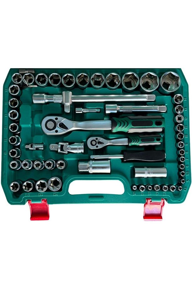 Tatıan-108 Parça 1/2- 1/4 Full Tamirci Lokma Cırcır Seti - 3