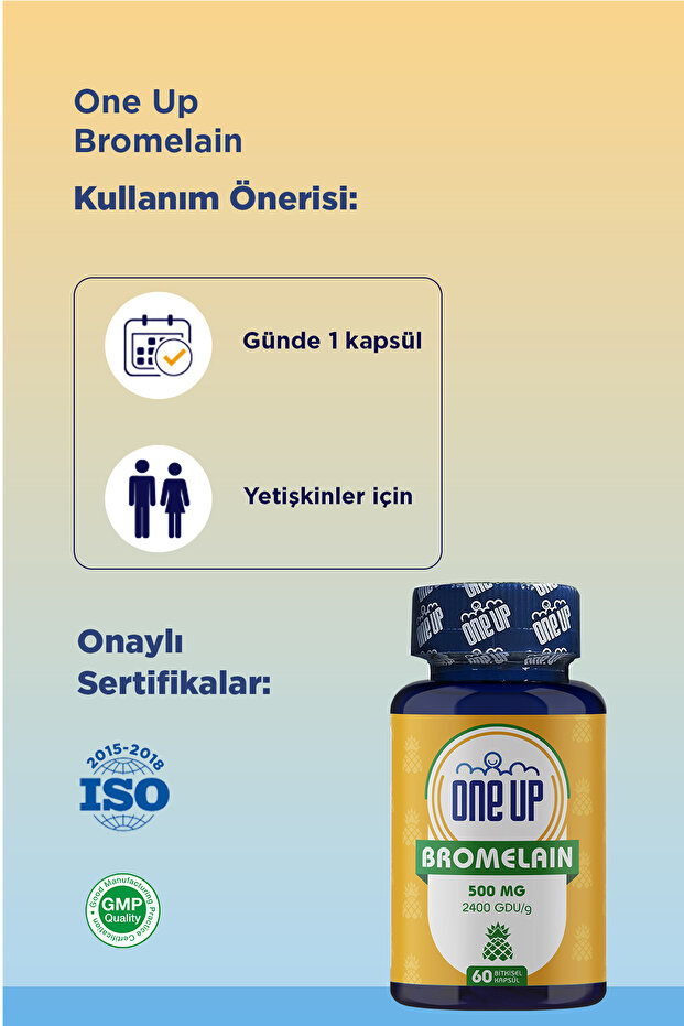 Bromelain 60 Kapsül - Aromasız - 5