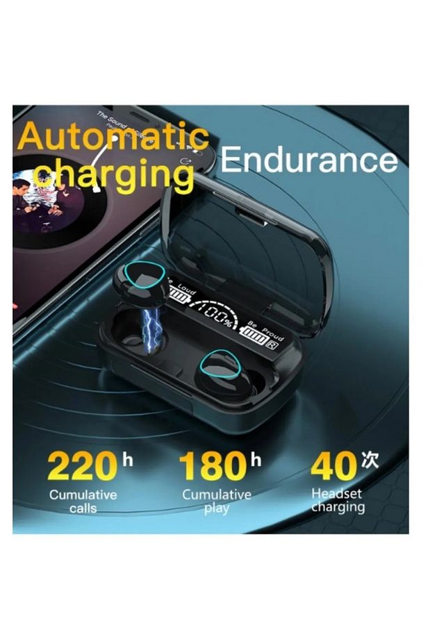 J-tech M10 Powerbanklı Su Geçirmez Earbuds Kulak Içi Tws Bluetooth Kulaklık Bt Wireless V5.1 - 2