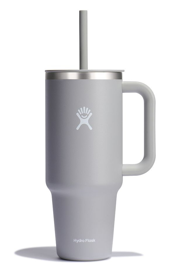 Tumbler Pipetli Termos 1182 ml Gri - 3
