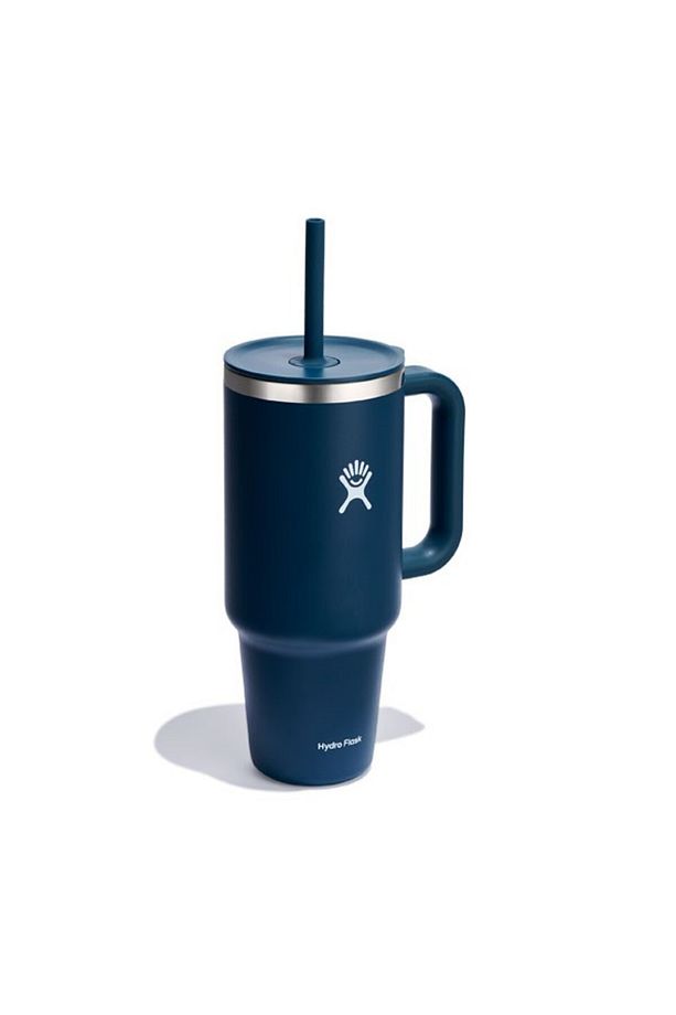 Tumbler Pipetli Termos 1182 ml Gece Mavisi - 1