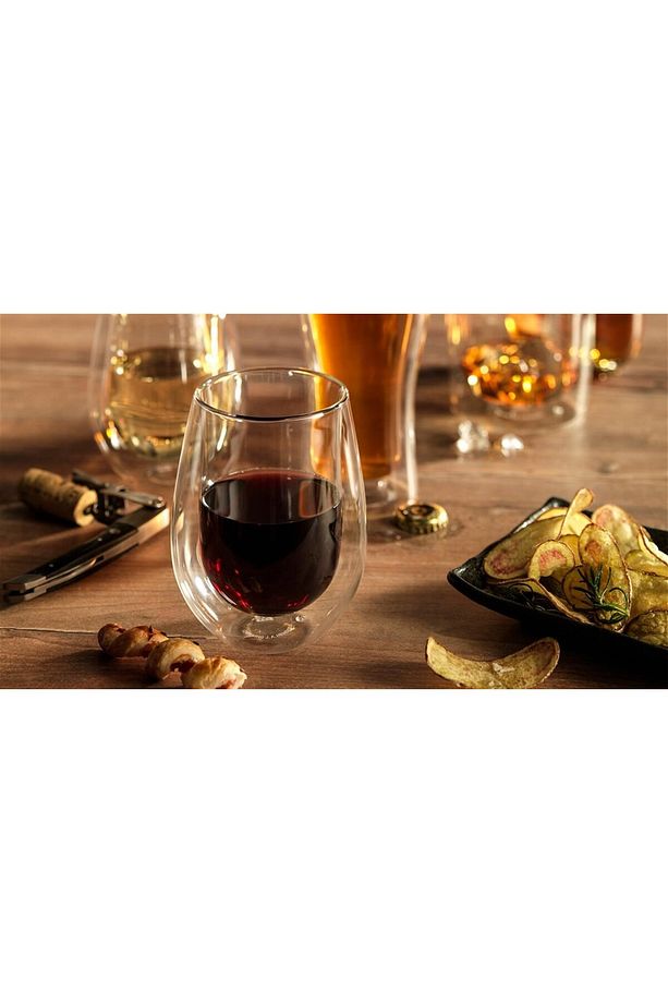 Sorrento Plus Çift Cidarlı Bardak 2'li 350 ml - 2