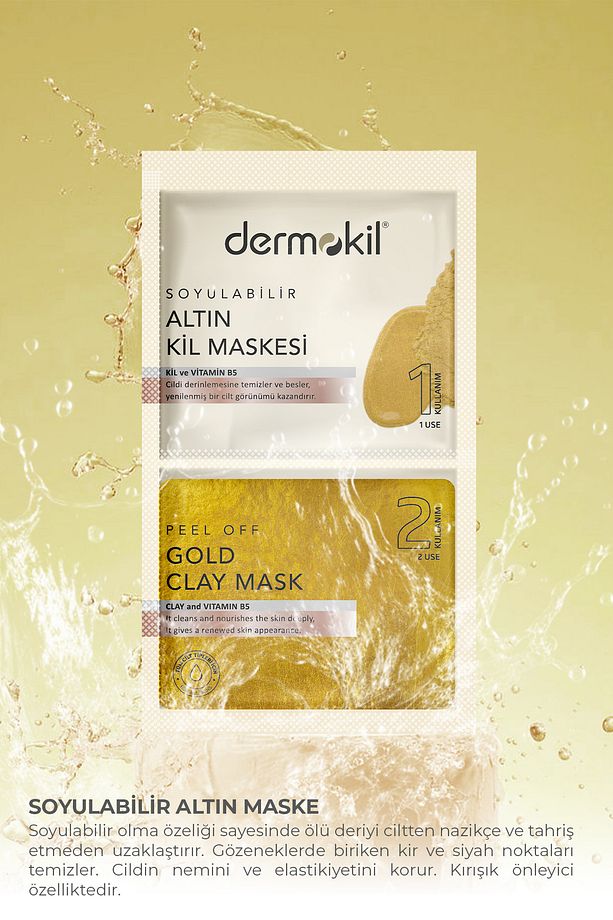 Soyulabilir Altın Maske 2* 7.5 ml - 3
