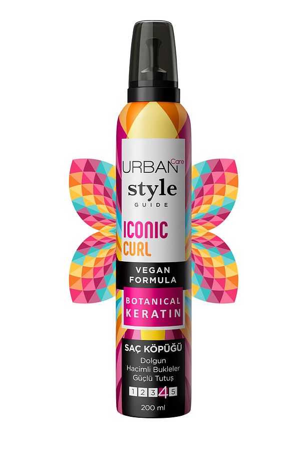 Style Guide Iconic Curl Hacimli Bukleler Sağlayan Saç Köpüğü-güçlü Tutuş-vegan-200 ml - 3