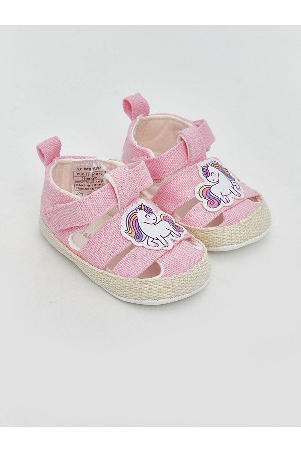 LCW STEPS Cırt Cırtlı Kız Bebek Sandalet - 1
