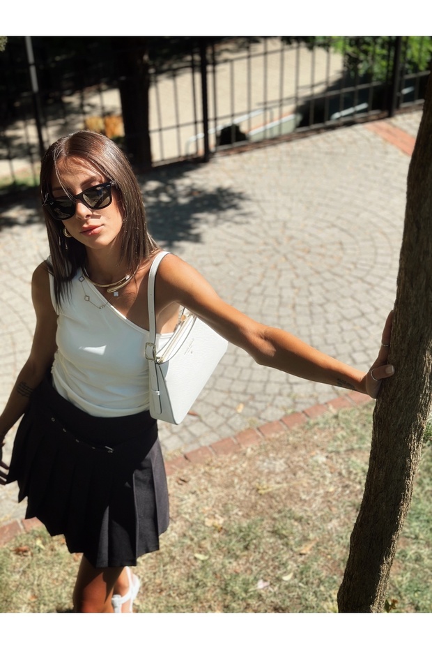 Single Sleeve Basic Body White - 4