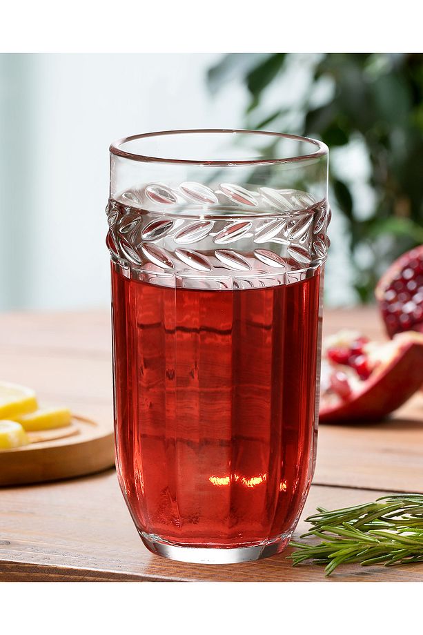 Medeline 4'lü Meşrubat Bardağı Seti - 350 ml - 1